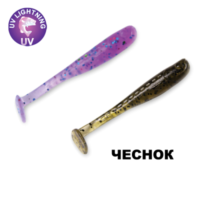 Силиконовая приманка Crazy Fish Nano Minnow 1.1" 68-27-26/27-5 чеснок цв. swamp (болото)/ цв. peony (пион)