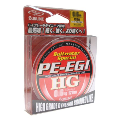 Шнур плетеный Sunline PE EGI HG 180m - 0.165mm