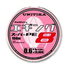 Шнур плетенный Unitika Castline Eging Super PE8 150m - 0.128mm