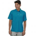 Рубашка Поло Patagonia M's Sunshade Polo - Tarpon Fitz Roy Joya Blue (JOBL), XL