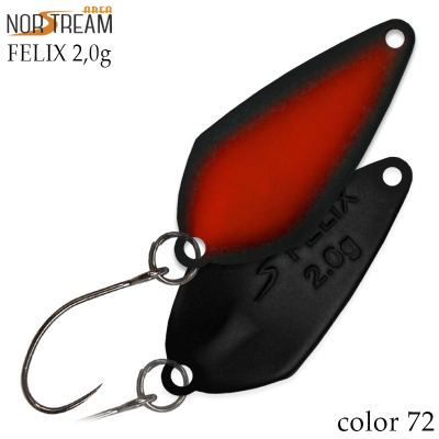 Блесна Norstream Area Felix 2 гр. цв. 72M