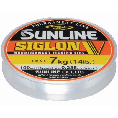 Леска монофильная Sunline Siglon V 100м 10R Connected #0,15/1LB/0,063mm