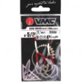 Крючок Assist VMC 7117 TI (олово) №1/0 (3 пары)