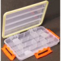 Коробка для приманок Kosadaka TB-S20B-CL, 35.5*22*5.3см, герметичная, прозрачная