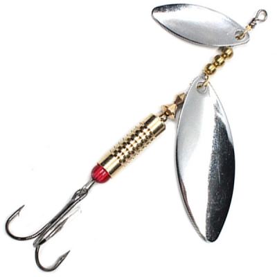 Блесна вращающаяся Namazu Ahimonda 7гр. цвет 01 (серебро)