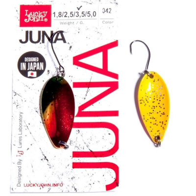 Блесна колеблющаяся Lucky John Juna 39мм 5.0гр. цв. 042