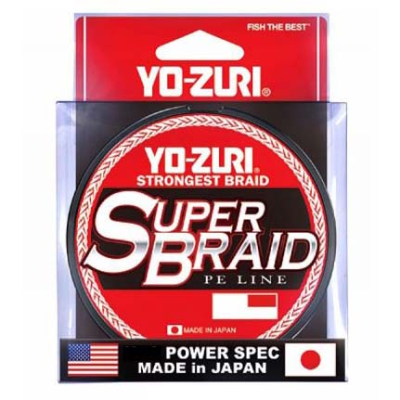 Плетеный шнур YO-Zuri PE Superbraid 300YDS 80Lbs (0.43mm) R1271-DG
