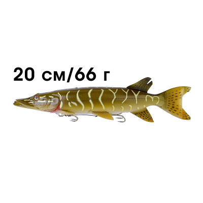 Приманки Savagear 3D Line Thru Pike 20cm 66g 01-Pike 48799