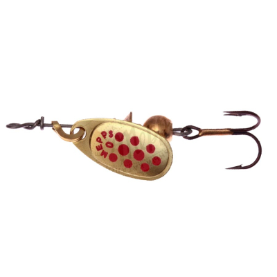 Блесна вращающаяся Mepps Comet PTS Rouges OR №0 24 шт.