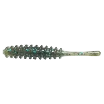 Силиконовая приманка Reins Aji Ringer цв. #005 Green Pumpkin Blue 15pcs