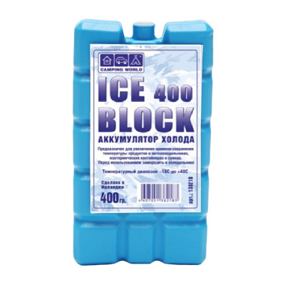 Аккумулятор холода Camping World Iceblock 400 (вес 400 г)