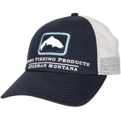 Кепка Simms Small Fit Trout Icon Trucker, Admiral Avalon