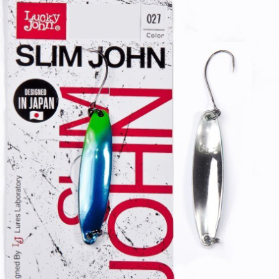 Блесна колеблющаяся Lucky John Slim John 48мм 5.0гр. цв. 027