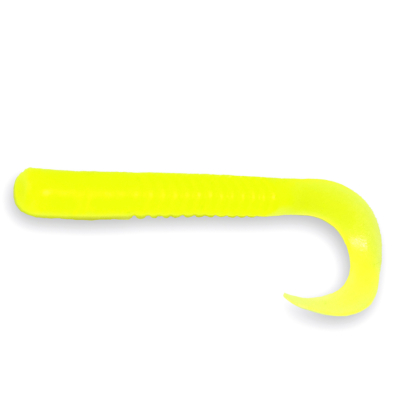 Силиконовая приманка 11Lures Vibro Blast 2.5 - Fluo Lemon