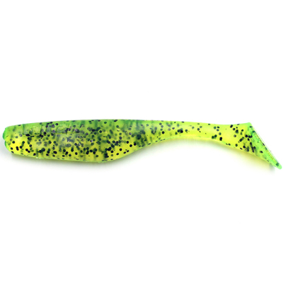 Силиконовая приманка Yaman Greedy Shad 5,5" цвет #10 - Green pepper (уп. 4 шт.)