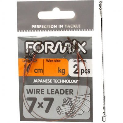 Поводок Formix 7*7 30см 20 кг (2 штуки в уп-ке)