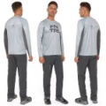 Лонгслив мужской Finntrail Wave Logo 6613 Grey (XL)