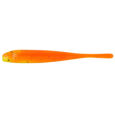 Имитация малька Berkley Powerbait Twitchtail Minnow 8см цв. Chartreuse Orange
