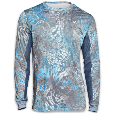 Джерси мужская Veduta Air серия UPF50+ Reptile Skin Blue р.XS