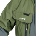 Костюм рыболовный Graff (короткая куртка+брюки, Bratex) 630-В/730-В-XXXL/176-182