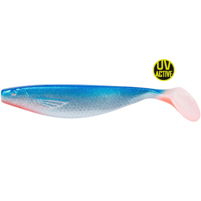Мягкая приманка Balzer Shirasu UV Booster 10см 7гр цв. Blue Artic UV (13741 010)