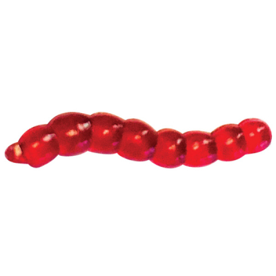 Мягкие приманки LureMax Blood Worm 0,5''/1,5см, LSBW05-019 Blood Red (50 шт.)