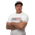 Футболка “FishingMafia” (L белый)