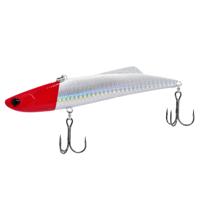 Воблер Mottomo Blade VIB Slim 125S 42g цвет Red Holo
