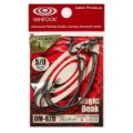 Офсетные крючки Vanfook DM-62 Stealth Black #5/0