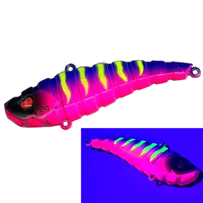 Силиконовый раттлин Brialin Ribber Vib 70mm/28g цвет 02