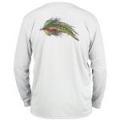 Термофутболка Simms Solar Tech Tee, Muskie Fly Sterling, XL