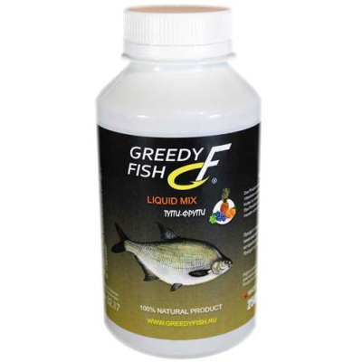 Ликвид микс GreedyFish Liquid Mix (тути-фрути) 0,25л.
