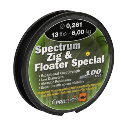 Поводковый материал Prologic Spectrum Zig Special 100m 18lbs 8.0kg 0.309mm 48428