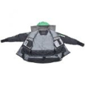 Костюм-поплавок мужской зимний Shaman "Angler" (S-312-0) -40, hardguard, черный (зеленые молнии) 56-58/182
