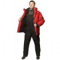 Костюм зимний Canadian Camper Snow Lake Pro (куртка+брюки) цвет black/red, M