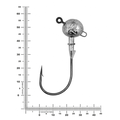 Джиг-головка Vido Craft Jig Slug 26 гр, кр-к VD-067 (GSNB-067-5/0-26)