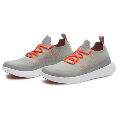 Полукеды Grundens Sea Knit Boat Shoe, Grey Mist, 9