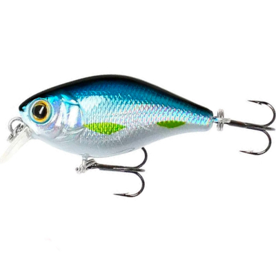 Воблер Mikado Fishunter Bold Head 4F цвет BLUE BLEAK