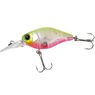 Воблер Jackall Chubby 38 MR цв. clear chartreuse tiger