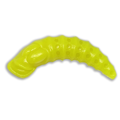 Силиконовая приманка 11Lures Leench 2" цвет Fluo Lemon