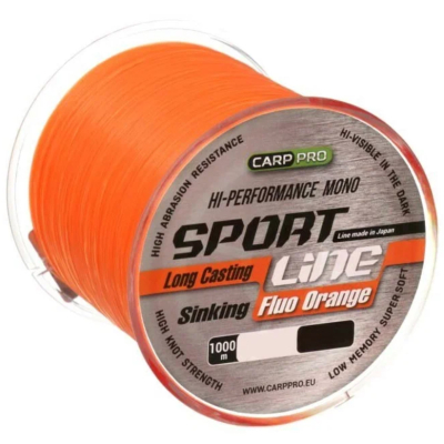Леска Carp Pro Sport Line Fluo Orange 1000м 0,265мм