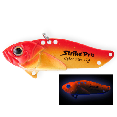 Блесна-Цикада Strike Pro Cyber Vibe 40, 40 мм, 6,6 гр, цвет: Bream (JG-005B#A174FW)