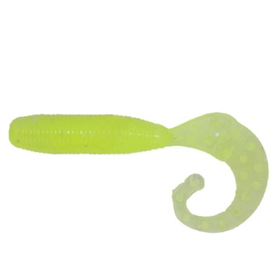 Силиконовая приманка Reins Fat G Tail Grub 4" цв. B31 Chart Silver