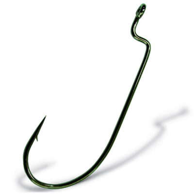Крючок офсетный Vido Craft VD-105 O'Shaughnessy Worm (BN) № 4, 10 шт/уп VD105-4(10)
