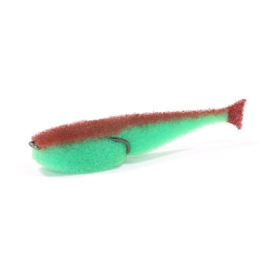 Поролоновая рыбка Lex Classic Fish CD 11 GBRB (зеленое тело/красная спина/красный хвост) CF11CD-GBRB