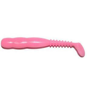 Силиконовая приманка Reins Rockvibe Shad 3" цв. 128 Glow Bubblegum Silver