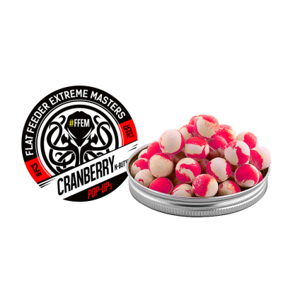 Бойлы FFEM Pop-Up Cranberry N-Butyric 12mm