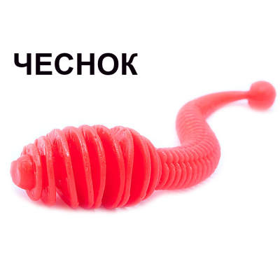 Мягкая приманка Boroda Baits Antares Medium цв. Огненно-красный, аттр. Чеснок, 7 шт./уп.