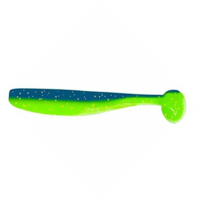 Мягкие приманки LureMax Slim Shad 3''/7,5см, LSSLS3-028 Blue Canary (10 шт.)