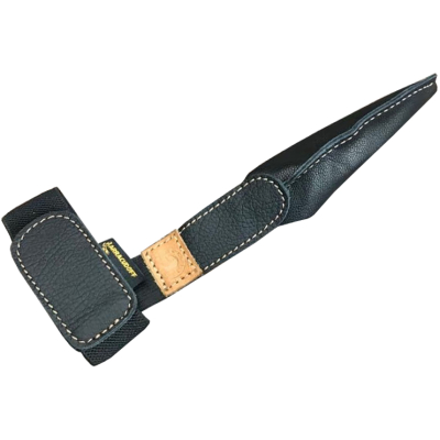 Напальчник Barracudoff с резинкой из кожи Черный размер 2XL
